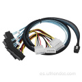 Servidor de cables de alimentación SATA/SAS Red Flat Cable